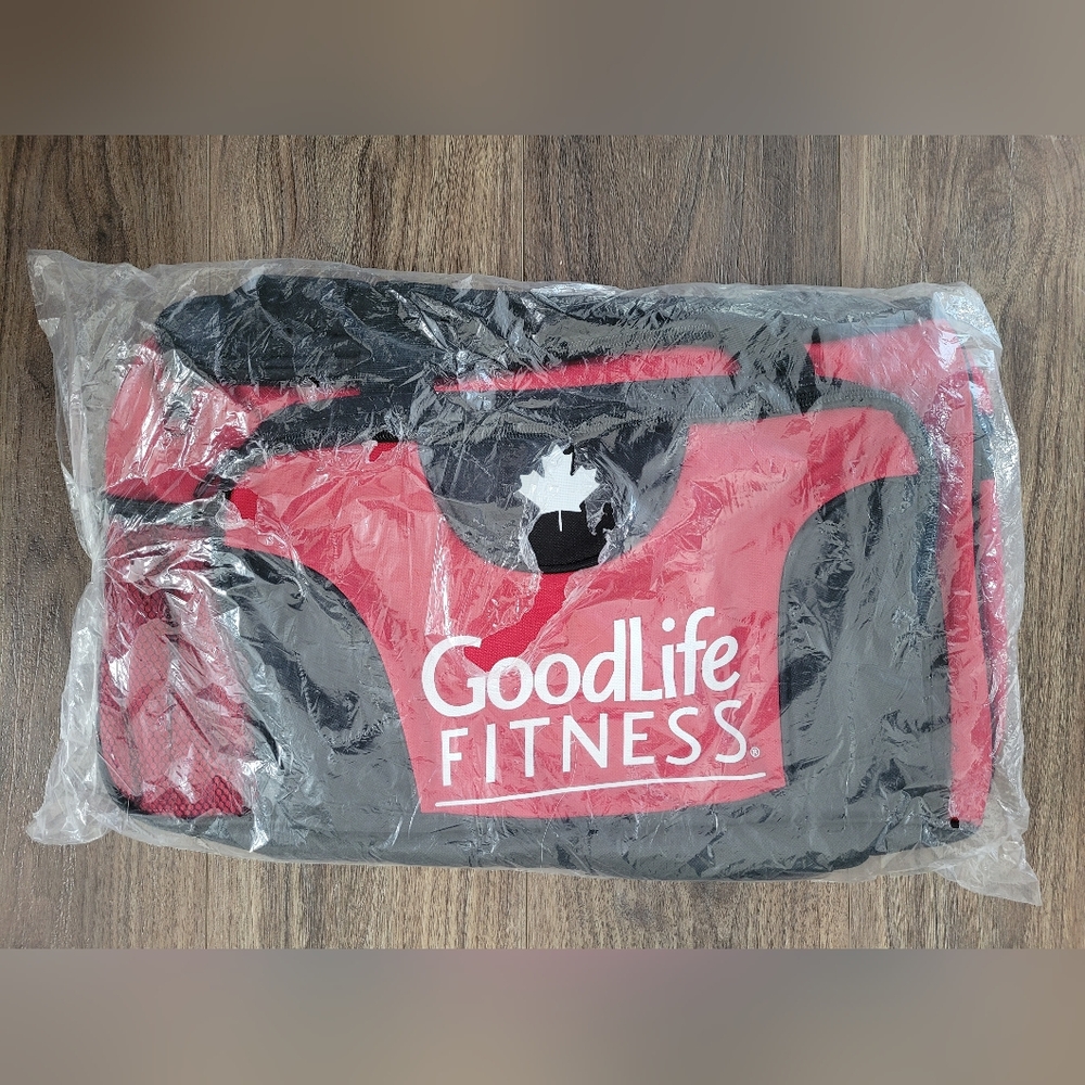 Goodlife Red and Black Fitness Bag
